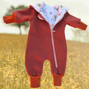 Wollwalk-Overall Gr. 62/68 – Kuscheliger Begleiter für jede Jahreszeit