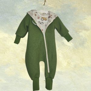 Wollwalk-Overall Gr. 74/80 – Kuscheliger Begleiter für jede Jahreszeit