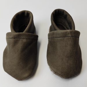 Lederpuschen - Handgefertigt mit Liebe - Größe 18/19 rehbraun