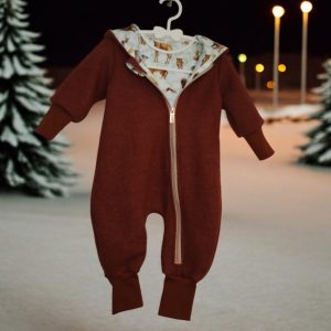 Wollwalk-Overall Gr. 74/80 – Kuscheliger Begleiter für jede Jahreszeit