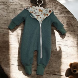 Wollwalk-Overall Gr. 74/80 – Kuscheliger Begleiter für jede Jahreszeit